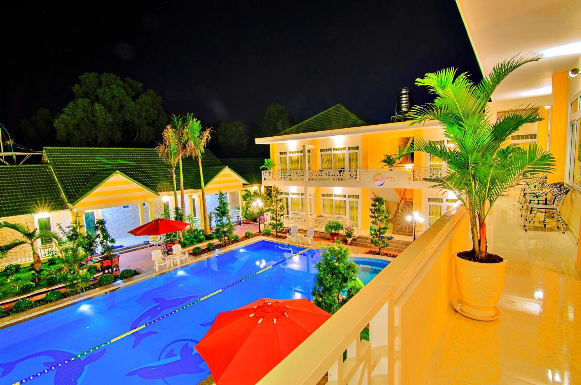 881 Lam Ha Pool Resort Дуонг-Донг Экстерьер фото